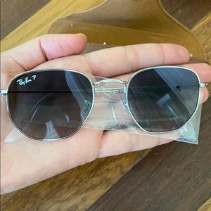 Womens Ray Ban “Hexagonal Flat” sunglasses NWT!